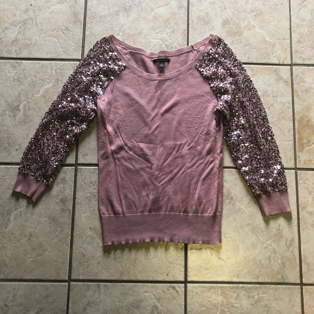 AE sparkles sweater $8